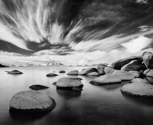 Tahoe Rocks B&W.jpg